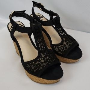 Fergalicious by Fergie black heels size 7.5